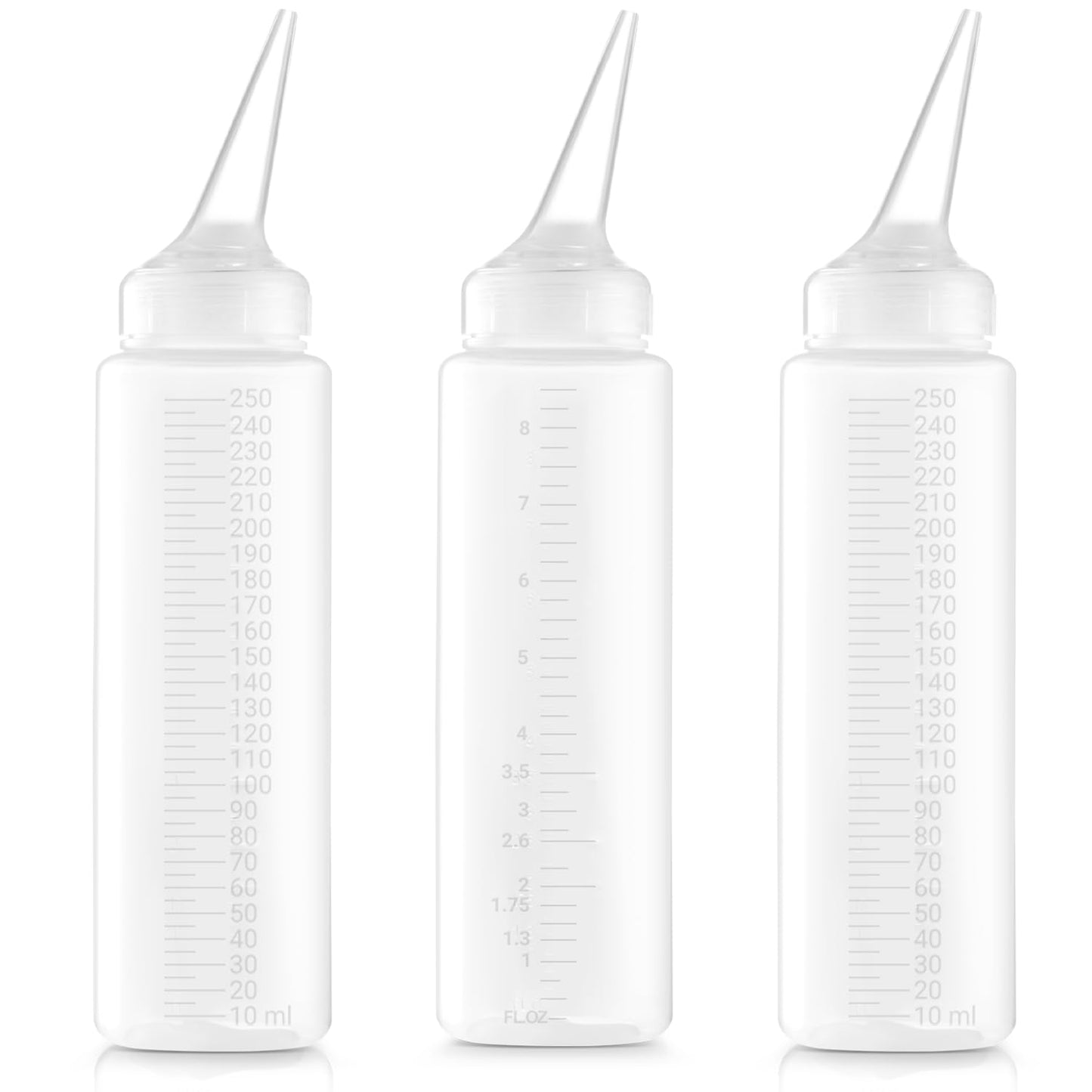 Bar5F Applicator Bottle with Angled Tip 8.5 ounce (Pack of 3)
