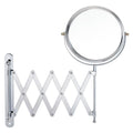 Welllink 8-Inch Extendable Wall Mirror with 10X Magnification - Chrome, Variation 10X