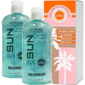 Sun Laboratories Aloe Vera Ice Gel 2 Pack ? Pure, Organic Aloe Vera Gel ? Natural After Sun Lotion ? Soothing, Clear Aloe Vera for Burn Relief