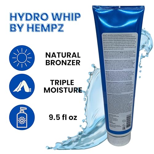 Hempz Hydro Whip Bronzing Butter Triple Moisture Herbal Whipped Natural Bronzing Butter 9oz