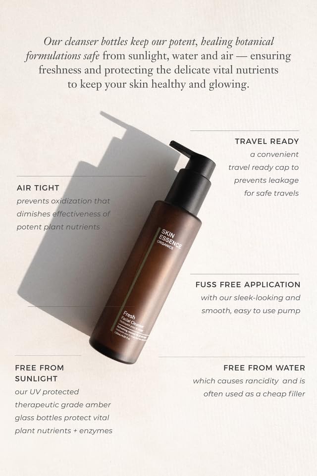 Organic Facial Cleanser for Sensitive Skin - EcoCert Certified, 150ml