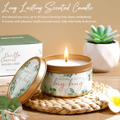 Mothers Day Birthday Gifts for Women Self Care Gift, Get Well Soon Gift Baskets Relaxing Spa Care Package for Women with Blanket, Unique Easter Gift Baskets for Mom Her Wife Girlfriend Friend Sister