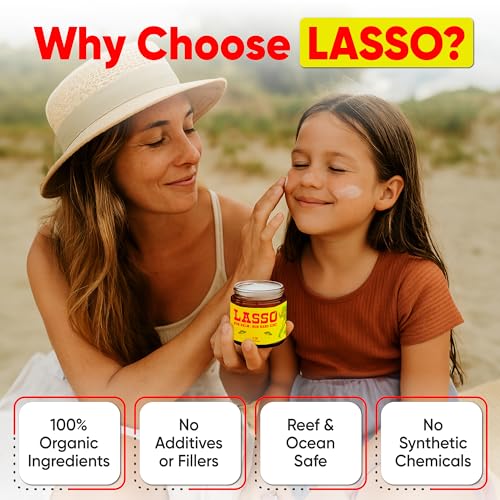 Natural Mineral Sunscreen Balm with Beef Tallow & Zinc Oxide - Unscented, Water-Resistant, Sensitive Skin 4 Oz