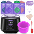 Home Waxing Kit for Women & Men, 42.32oz Wax Warmer & Full Accessories