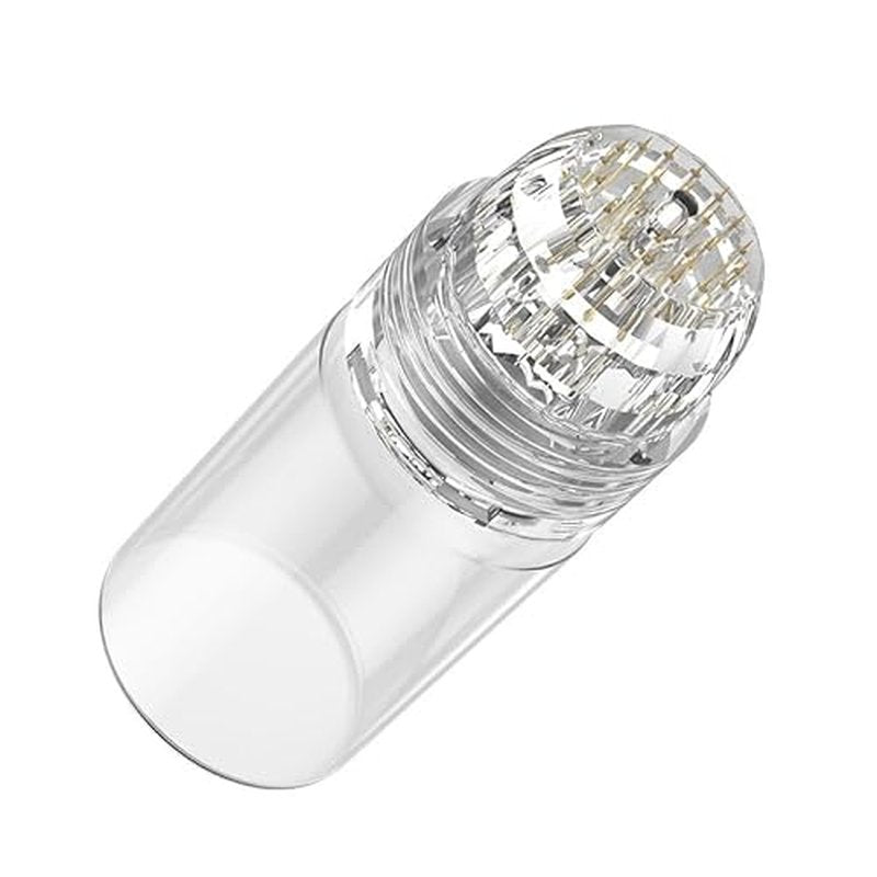 Hydra Microneedle Stamp ? Derma Roller Stamp With 5ml Refillable Applicator for Face Serum ? Skin Care Tools for Men and Women