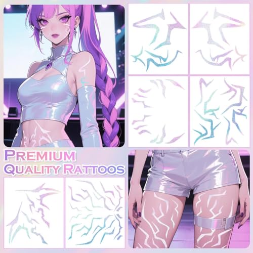 EMOME 15 Sheets Christmas Face Tattoos for Kids, Paint Tattoos for Boys and Girls Xmas Makeup Party Games, Stickers for Christmas Party Favors Goodie Bag Fillers