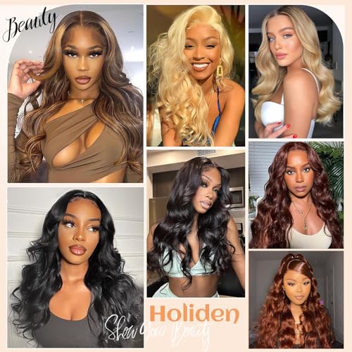 Chocolate Brown to Caramel Blonde 18 Inch Clip In Hair Extensions - Body Wave, 8 Pcs, 80g