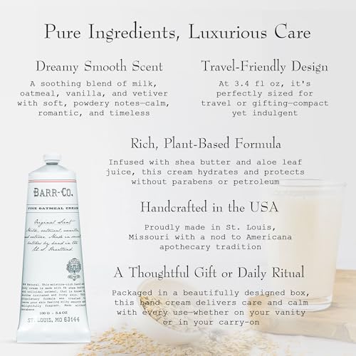Shea Butter Hand Cream - Original Scent, 3.4 fl oz - Travel & Gift Friendly
