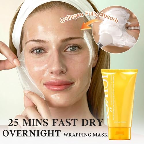 Turmeric Collagen Night Wrapping Mask and Organic Beef Tallow Honey Balm