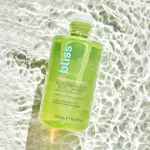 Niacinamide Toner with Microdermabrasion Scrub for Pore Minimizing and Skin Smoothing