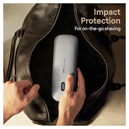 Braun PowerCase for Series 9 Pro/9/8 Shavers - 1 Count, Portable Charging Case