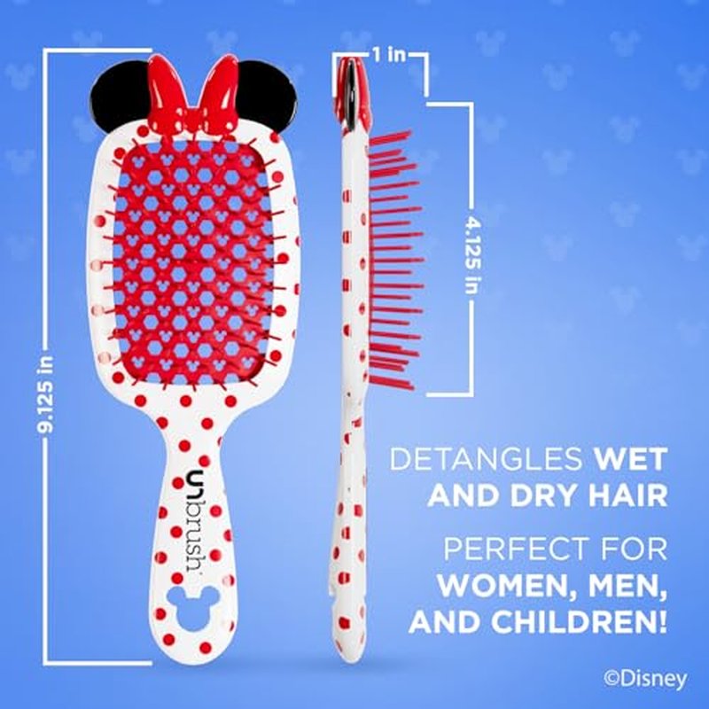 Kristin Ess Style Assist Medium Detangling Hair Brush For Thick, Thin, Straight, Curly, Wavy + All Hair Types - Detangling + Shine Boosting Salon Brush