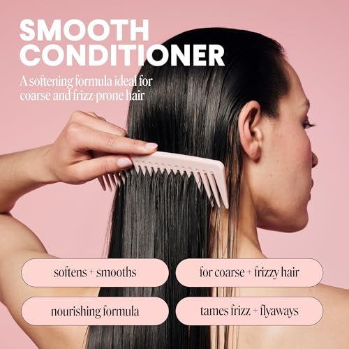 MONDAY Haircare SMOOTH Conditioner with Wheat Protein, Coconut Oil & Avocado Oil for Frizz-Prone Hair 354 mL