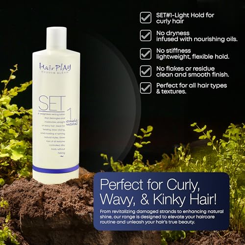 Light Hold Hair Foam Mousse for Fine & Straight Hair - 16 Fl Oz Refill - Volume & Frizz Control