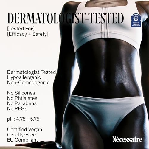 N?cessaire The Body Lotion Fragrance-Free - Multi-Peptide Moisturizer - Firming Body Lotion for Women + Men. 2.5% Niacinamide. Non-Comedogenic + Hypoallergenic for Sensitive Skin? 200 ml/6.8 fl oz
