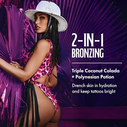 Brown Sugar Aloha Hawaii Neon Bay Red Light Tanning Lotion 13.5 Fl Oz