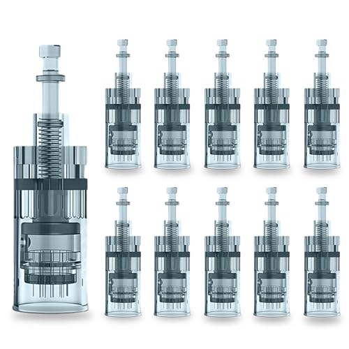 SAMSUWVA 10PCS Microneedling Pen Cartridges for Dr Pen M8 M7S - Home Use 16 Pin