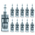 SAMSUWVA 10PCS Microneedling Pen Cartridges for Dr Pen M8 M7S - Home Use 16 Pin