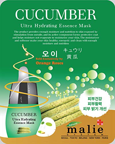 OBS Lab 30 pcs Hydrating Facial Mask Sheets - Moisturizing Korean Skin Care Variety Pack