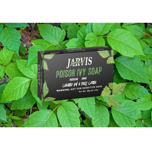 Poison Ivy Soap Bar | Treatment for Poison Ivy, Oak & Sumac | Fast Itch Relief and Soothing of Rashes, Redness & Inflammation | Simple Skin Care Ingredients | 2 pack | 3.4 Ounces (2)