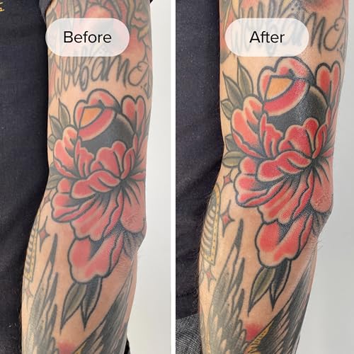 Tattoo Care Kit with Sunscreen, Lotion & Balm - Full Coverage Tattoo Set
