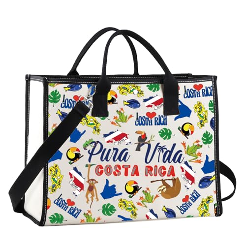G2TUP Costa Rica Makeup Bag Costa Rica Travel Gifts Costa Rica Gifts Costa Rica Vacation Zipper Bag (Costa Rica TG2)