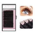 Faux Mink Silk Eyelash Extensions 0.03mm CC Curl 10mm Mixed Length Semi-Permanent Individual Lashes Extension Professional Salon Use