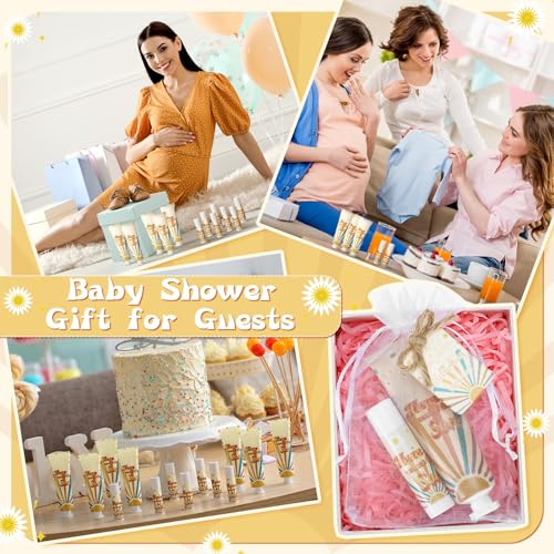 Here Comes The Sun Baby Shower Gift Set - Hand Cream & Lip Balm, 24 Sets (This listing: Here Come the Son)