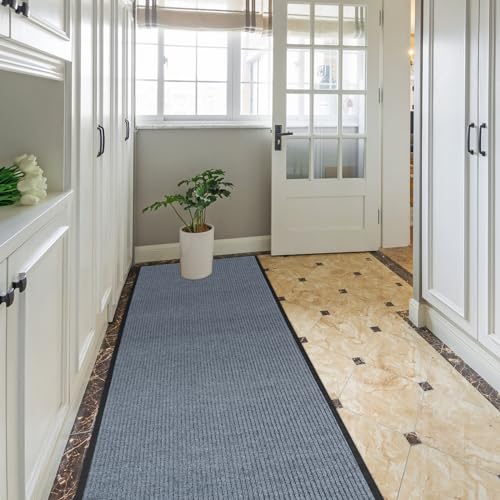 3ft x 10ft Non-Slip Indoor Outdoor Carpet Runner for Hallway Kitchen Living Room