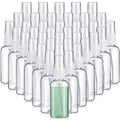 100 Pcs Mini Clear Spray Bottles 1 oz with Funnels - Refillable Travel Perfume & Essential Oil Sprayers
