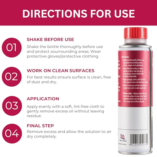 Boiled Linseed Oil 250ML for Wood Protection and Finishing