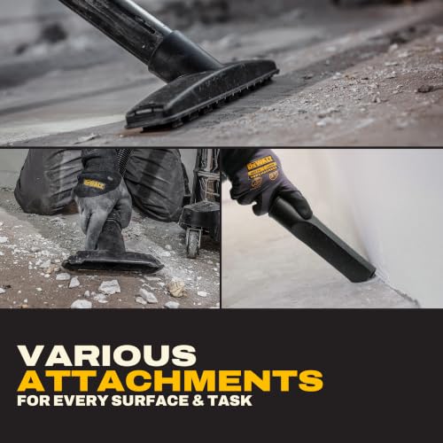 DeWalt DXV05S 5-Gallon Wet Dry Shop Vacuum with Blower, 4 Peak HP