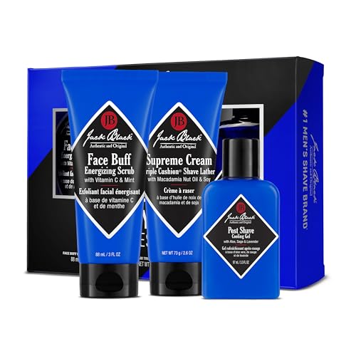 Men's Skincare Gift Set - Travel-Ready Shave Essentials Kit - Three You Need
