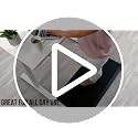 Antifatigue Kitchen Mat 70x24 Black Cushioned Foam Support Floor Mat