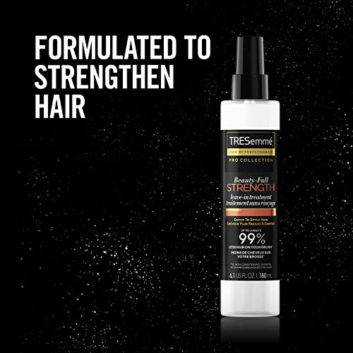 TRESemm? Pro Collection Beauty-Full Strength Leave-In Treatment for Fine, Damaged Hair - Lightweight Formula to Reduce Breakage 6.1 oz