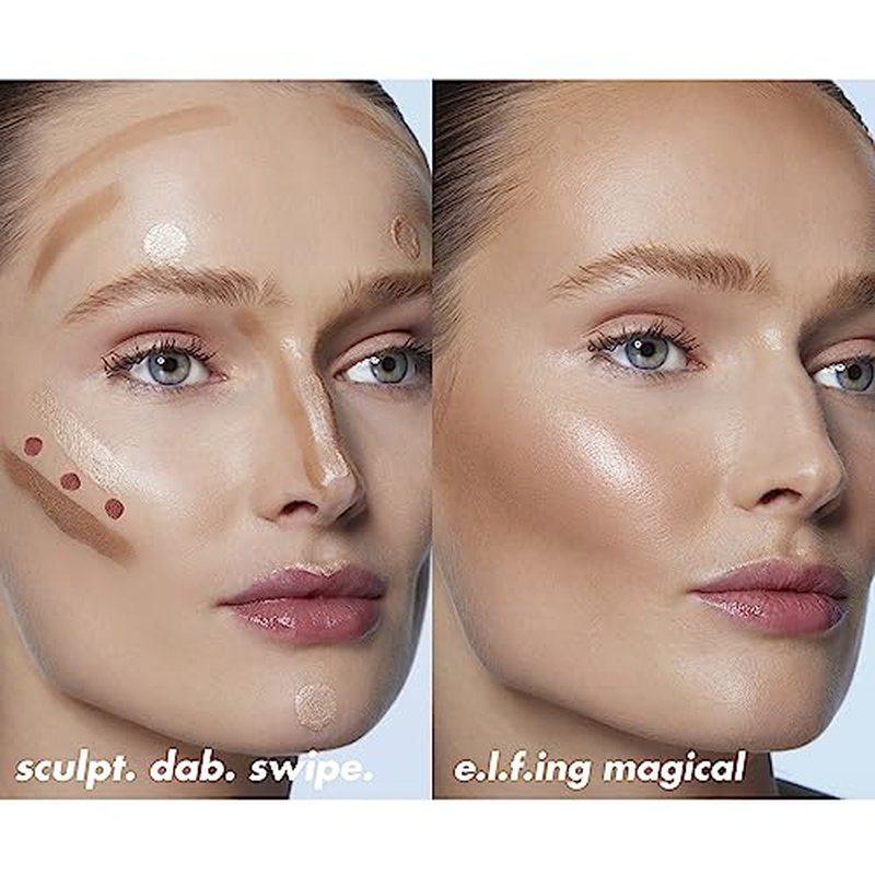 e.l.f. Halo Glow Highlight Beauty Wand, Liquid Highlighter Wand For Luminous, Glowing Skin, Buildable Formula, Vegan & Cruelty-free, Starstruck