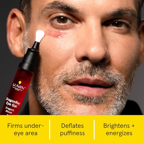 Lumin DragonRay Eye Gel for Dark Circles & Red Light Therapy 15ml