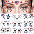 6 Sheets Tiny Small Temporary Tattoos For Women Men Finger Hands Neck Wrist Face, Cute Long Lasting Cartoon Fake Tattoo Stickers For Kids Boys Girls Green Leaf Clover