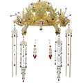 Getrelax Phoenix Chinese Wedding Tiara Headband Bridal Hair Accessory