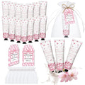 50 Pcs Pink Bow Gifts Hand Cream Bulk for Women,Girls Favors Gifts for Bachelorette Mini Travel Hand Lotion Bulk for Guest Wedding Bridal Engagement Baby Shower Party Stuffers