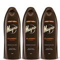 Magno Shower Gel 18.3oz/550ml - Pack of 3, Spa-Quality Mineral Bath Gel