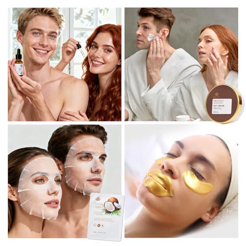 Coconut Oil Facial Skin Care Kit with 23 Pcs & Variation of This Listing