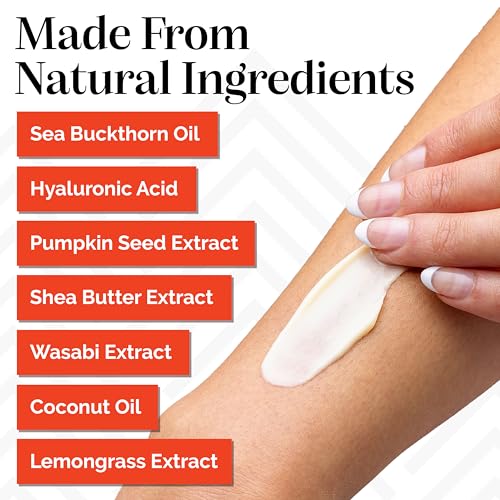 sibu Sea Buckthorn Rejuvenating Night Cream (1 oz) - Hydrates, Smooths Wrinkles, and Repairs Aging, Sun-Damaged Skin
