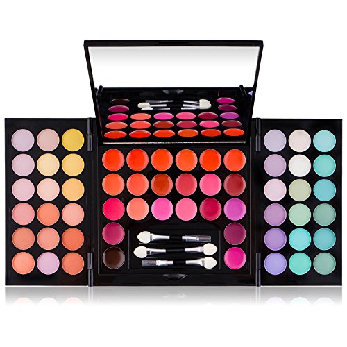 All About That Face Makeup Kit - Beginner Cosmetic Set with Eyeshadows & Lip Colors - Variation of THIS listing