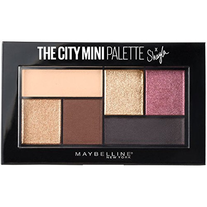 Maybelline New York Makeup The City Mini Eyeshadow Palette X Shayla, Shayla Eyeshadow Palette, 0.14 oz,1 Count (Pack of 1),SG_B073P5JYCD_US