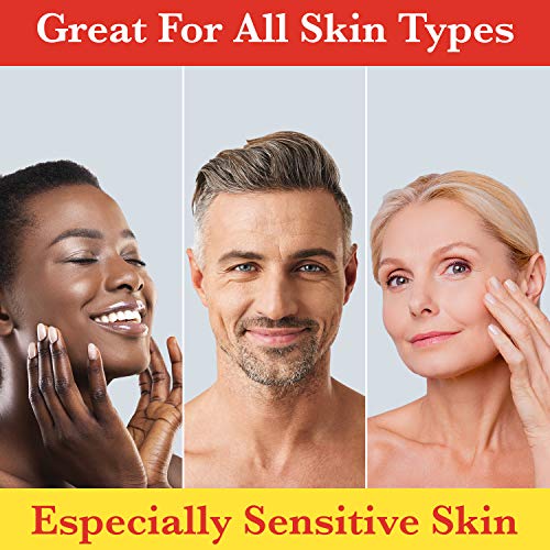 Dead Sea Facial Care Bar Combo 3.5 oz Pack of 4 - Handcrafted, Unscented for Combination Skin