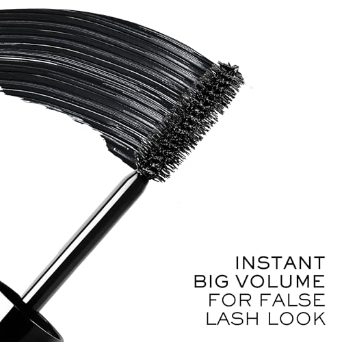 Lanc?me Cils Booster XL Mascara Primer & Monsieur Big Volumizing Black Mascara Duo - Voluminizing & Priming Travel Size Makeup Set - For Instant False Lash Look & Big Volume