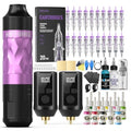 Wireless Tattoo Battery Pack - 2 x 1800mAh Rechargeable Power Supplies for Tattoo Guns