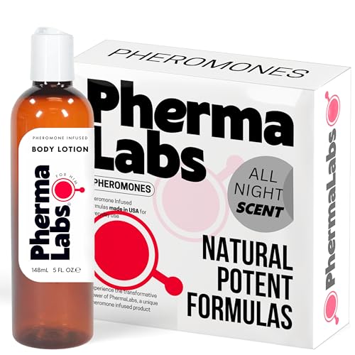 Pheromone Body Lotion Him - Alluring Scent - Perfume con feromonas Cologne oil infused for Men - Enhance Attraction - Pheromones Perfumes for Men - Long-Lasting - Para Hombre Fragrance