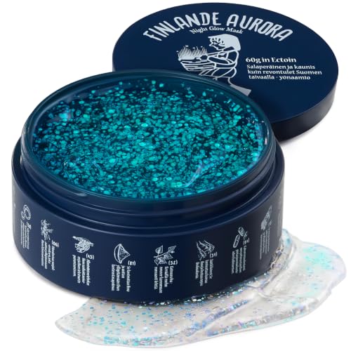 Hydrating Overnight Sleeping Mask with Hyaluronic Acid & Vitamin C - Dewy Skin